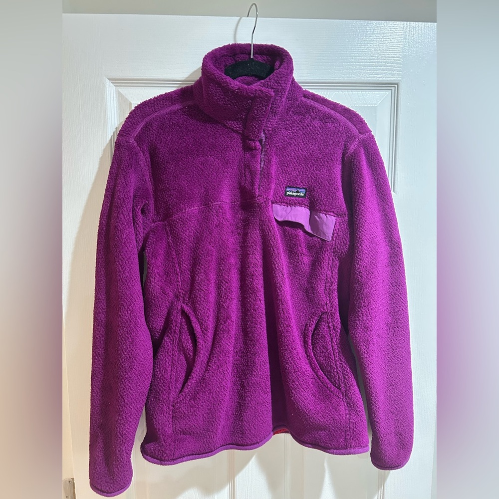 Patagonia Plush Fleece Pullover -Purple Size: L